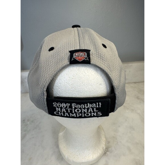 LSU Nike 2007 Football National Champions Embroidered Adjustable Hat - One Size - Picture 4 of 13